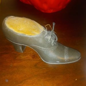 Anitque Collectible Victorian Shoe Pin Coushin